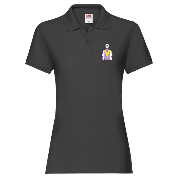 Marc Chan Embroidered Ladies Poloshirt