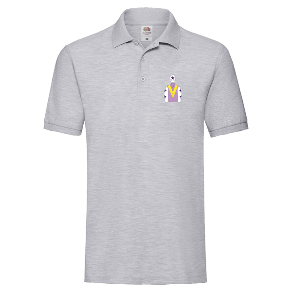 Marc Chan Embroidered Mens Poloshirt