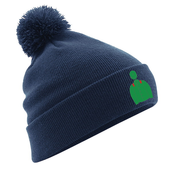 Hh Aga Khan Embroidered Pom Pom Beanie