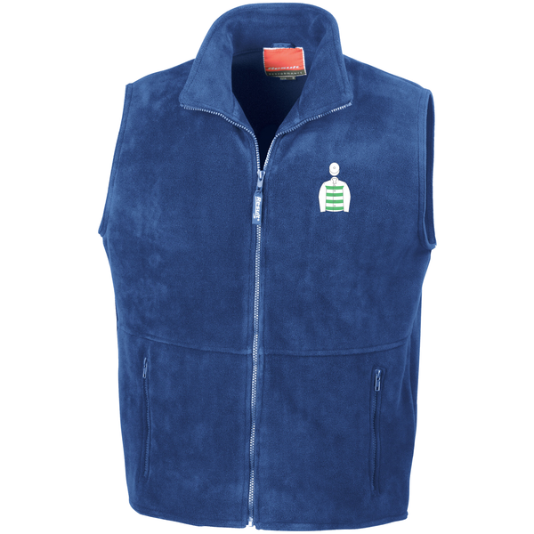 Miss K Rausing Fleece Embroidered Bodywarmer