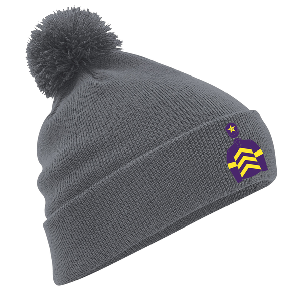 The Ramblers Embroidered Pom Pom Beanie